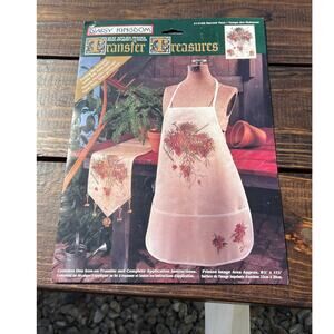 Vtg Daisy Kingdom Iron On Transfer Treasures Harvest Time 12106 Pumpkins Fall